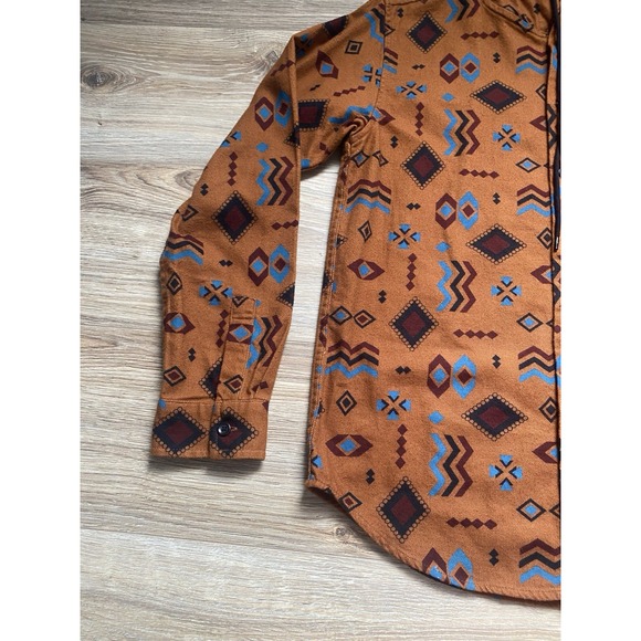 Men's Original Use Southwest Shirt Jacket Shacket Hooded Sz S - Picture 4 of 11